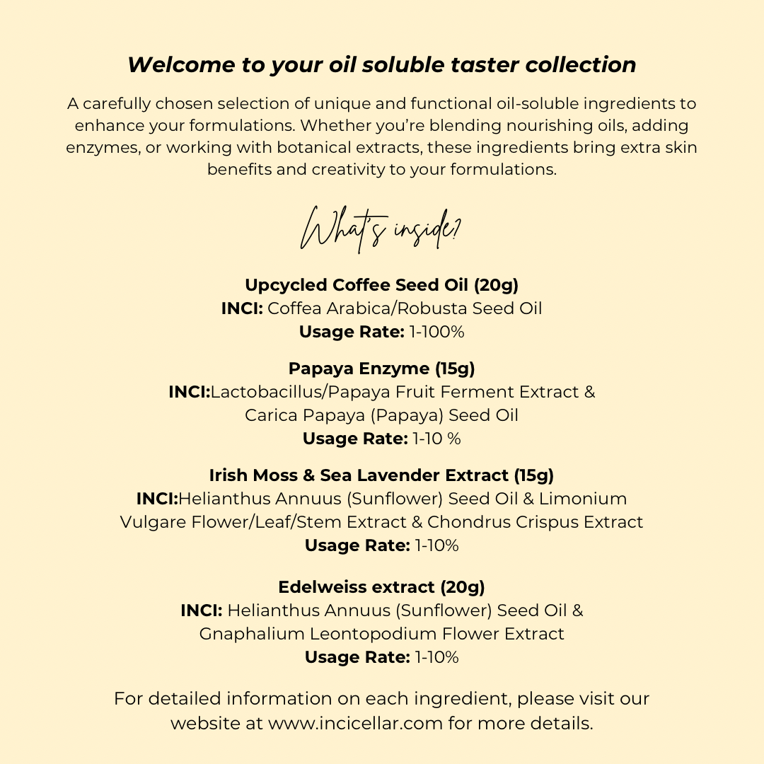 Taster Collection - Oil Soluble