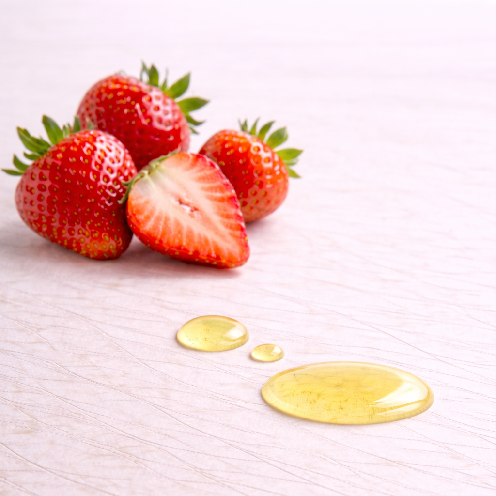 oil soluble strawberry fruit extract
incicellar
cosmetic ingredients
strawberry extract