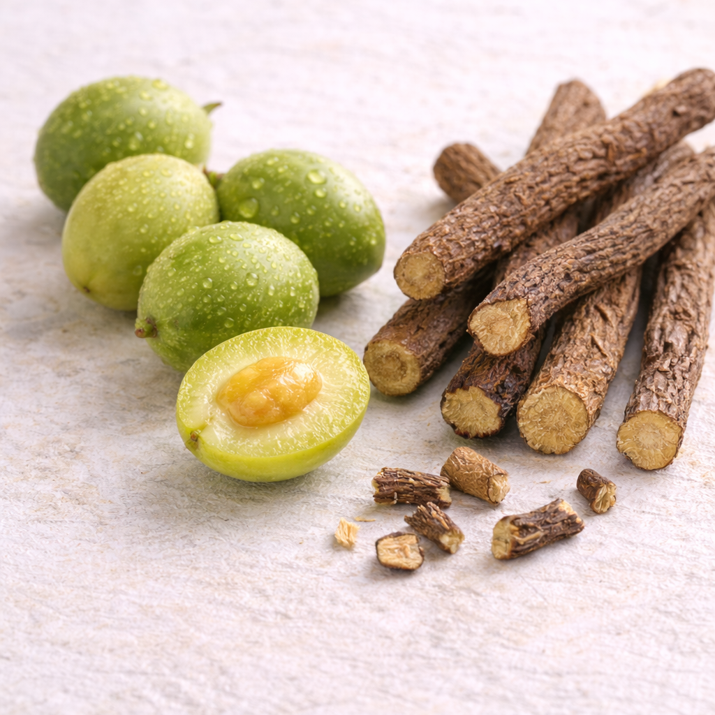 kakadu plum and liquorice root
incicellar exclusive
kakadu extract 
liquorice root extract